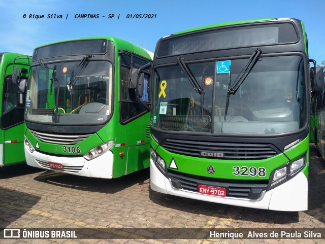 VB Transportes e Turismo 3298 na cidade de Campinas, São Paulo, Brasil, por Henrique Alves de Paula Silva. Número da foto: #8900475.