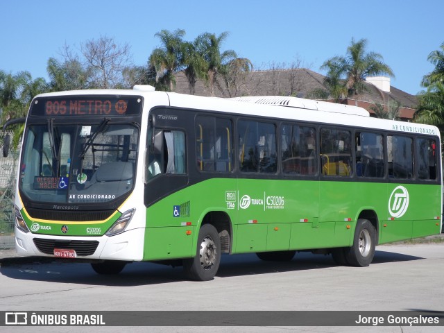 Tijuquinha - Auto Viação Tijuca C50206 na cidade de Rio de Janeiro, Rio de Janeiro, Brasil, por Jorge Gonçalves. Número da foto: #8899662.