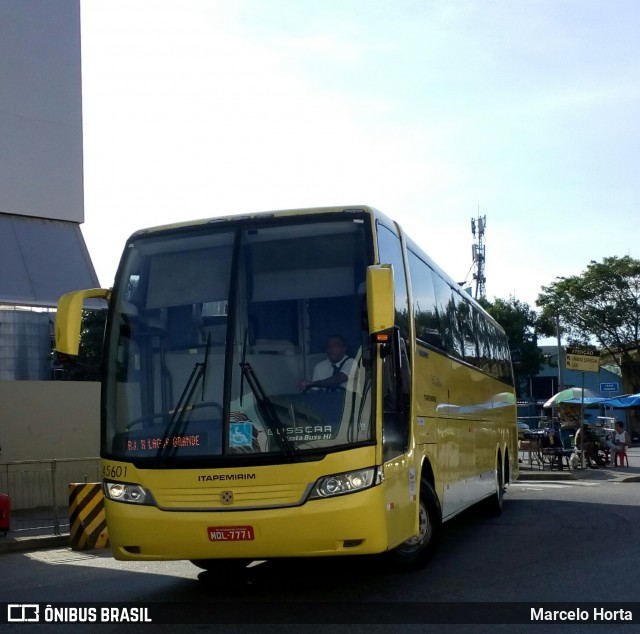 Viação Itapemirim 45601 na cidade de Rio de Janeiro, Rio de Janeiro, Brasil, por Marcelo Horta. Número da foto: #8898366.