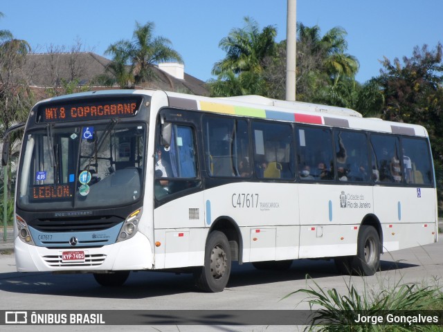 Viação Redentor C47617 na cidade de Rio de Janeiro, Rio de Janeiro, Brasil, por Jorge Gonçalves. ID da foto: 8899137.