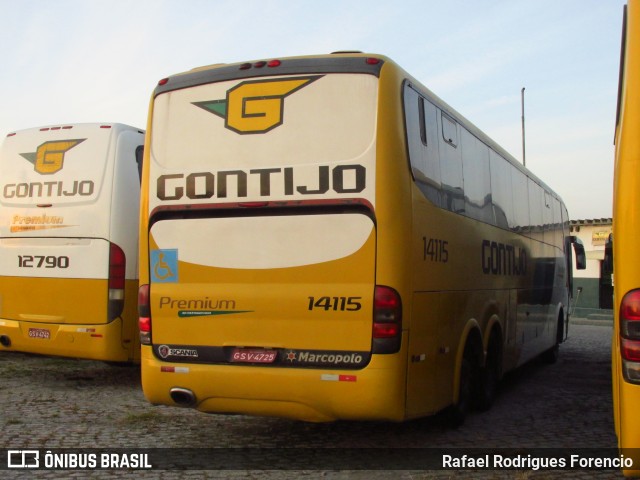 Empresa Gontijo de Transportes 14115 na cidade de Rio Largo, Alagoas, Brasil, por Rafael Rodrigues Forencio. ID da foto: 8897711.