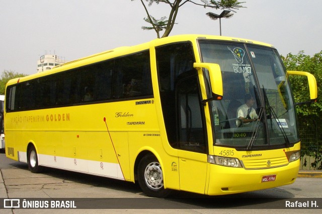 Viação Itapemirim 45815 na cidade de São Paulo, São Paulo, Brasil, por Rafael H.. Número da foto: #8900054.