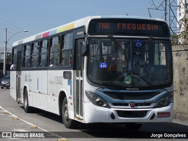 Transportes Futuro C30302 na cidade de Rio de Janeiro, Rio de Janeiro, Brasil, por Jorge Gonçalves. Número da foto: #8899958.