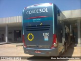 Viação Cidade Sol 8200 na cidade de Irecê, Bahia, Brasil, por Mario dos Santos Nogueira Junior. Número da foto: #:id.