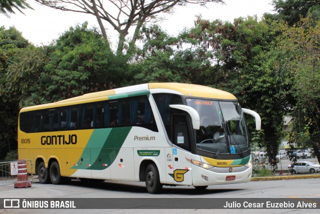 Empresa Gontijo de Transportes 18015 na cidade de São Paulo, São Paulo, Brasil, por Julio Cesar Euzebio Alves. ID da foto: 8902805.