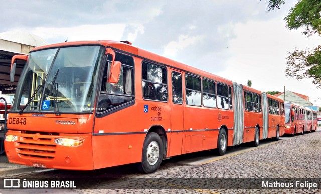 Cristo Rei > CCD Transporte Coletivo > SPE Via Mobilidade S/A DE848 na cidade de Curitiba, Paraná, Brasil, por Matheus Felipe. Número da foto: #8900600.