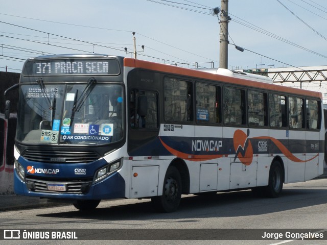 Viação Novacap C51502 na cidade de Rio de Janeiro, Rio de Janeiro, Brasil, por Jorge Gonçalves. Número da foto: #8902508.