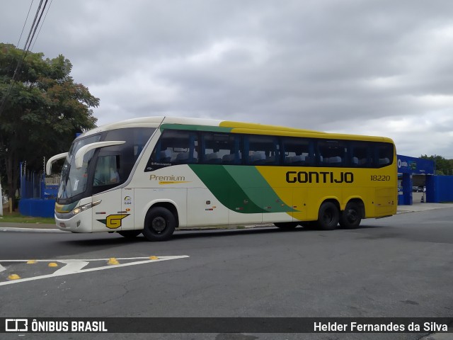 Empresa Gontijo de Transportes 18220 na cidade de São Paulo, São Paulo, Brasil, por Helder Fernandes da Silva. ID da foto: 8903063.