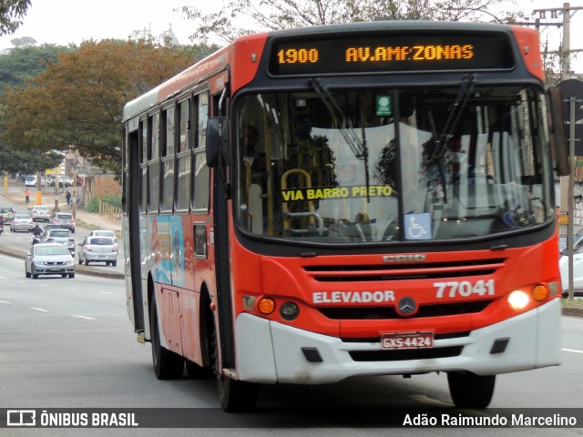 Eldorado Transportes 77041 na cidade de Contagem, Minas Gerais, Brasil, por Adão Raimundo Marcelino. Número da foto: #8903260.