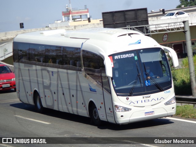 Viação Atibaia São Paulo 1320 na cidade de Guarulhos, São Paulo, Brasil, por Glauber Medeiros. ID da foto: 8902219.