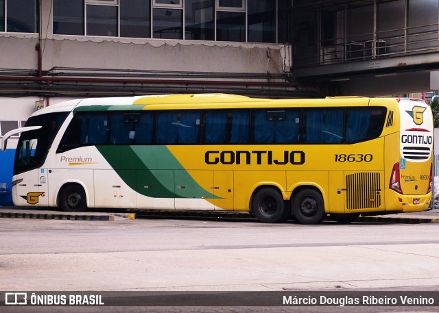 Empresa Gontijo de Transportes 18630 na cidade de Rio de Janeiro, Rio de Janeiro, Brasil, por Márcio Douglas Ribeiro Venino. Número da foto: #8902435.