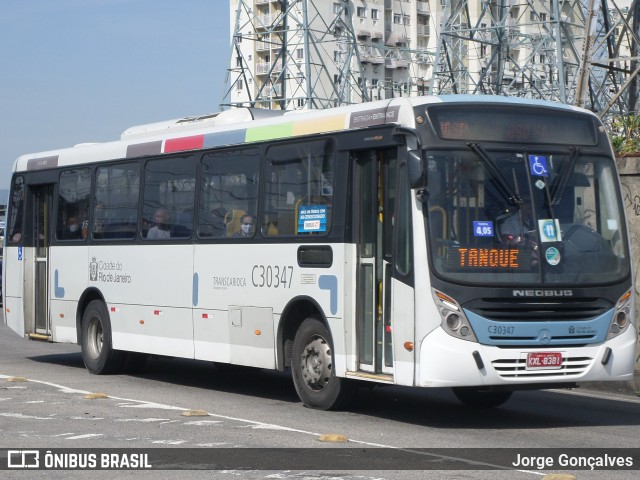 Transportes Futuro C30347 na cidade de Rio de Janeiro, Rio de Janeiro, Brasil, por Jorge Gonçalves. ID da foto: 8902657.