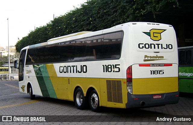 Empresa Gontijo de Transportes 11815 na cidade de Belo Horizonte, Minas Gerais, Brasil, por Andrey Gustavo. ID da foto: 8900516.