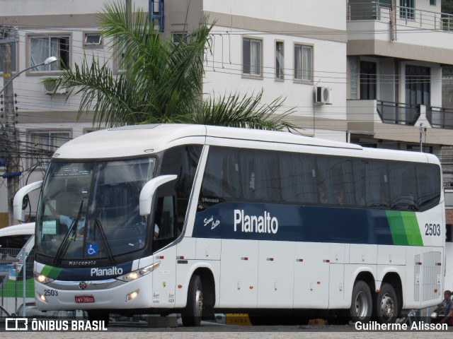 Planalto Transportes 2503 na cidade de Balneário Camboriú, Santa Catarina, Brasil, por Guilherme Alisson. ID da foto: 8902477.