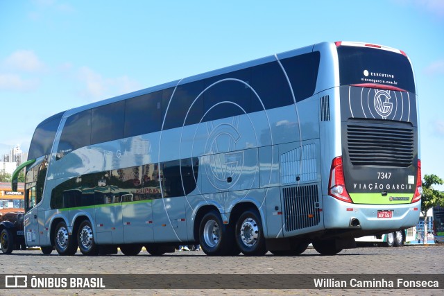 Viação Garcia 7347 na cidade de Londrina, Paraná, Brasil, por Willian Caminha Fonseca. Número da foto: #8903779.