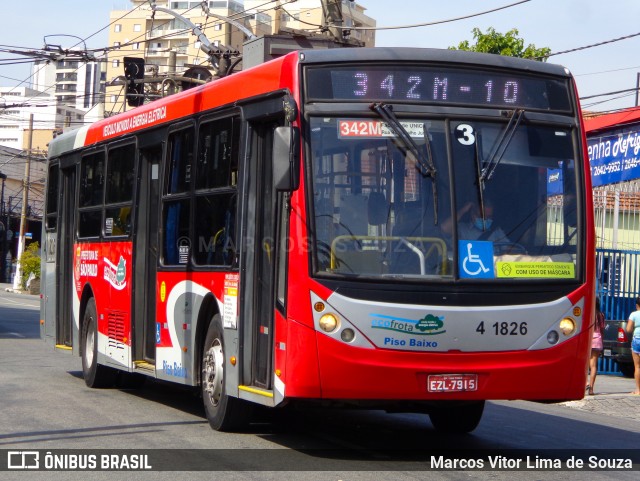 Himalaia Transportes > Ambiental Transportes Urbanos 4 1826 na cidade de São Paulo, São Paulo, Brasil, por Marcos Vitor Lima de Souza. ID da foto: 8903361.