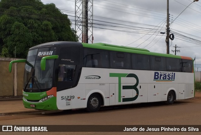 Trans Brasil > TCB - Transporte Coletivo Brasil 51239 na cidade de Porto Velho, Rondônia, Brasil, por Jandir de Jesus Pinheiro da Silva. Número da foto: #8903848.