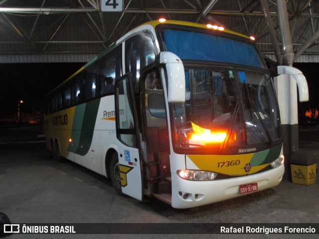 Empresa Gontijo de Transportes 17360 na cidade de Senhor do Bonfim, Bahia, Brasil, por Rafael Rodrigues Forencio. ID da foto: 8904827.