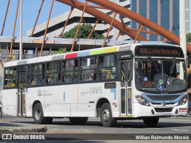 Viação Redentor C47615 na cidade de Rio de Janeiro, Rio de Janeiro, Brasil, por Willian Raimundo Morais. Número da foto: #8904878.
