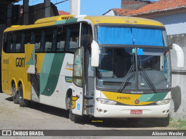 Empresa Gontijo de Transportes 14955 na cidade de Fortaleza, Ceará, Brasil, por Alisson Wesley. ID da foto: 8905079.