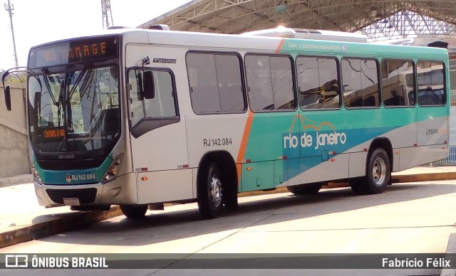 Expresso Rio de Janeiro RJ 142.084 na cidade de Nova Iguaçu, Rio de Janeiro, Brasil, por Fabrício Félix. Número da foto: #8904814.