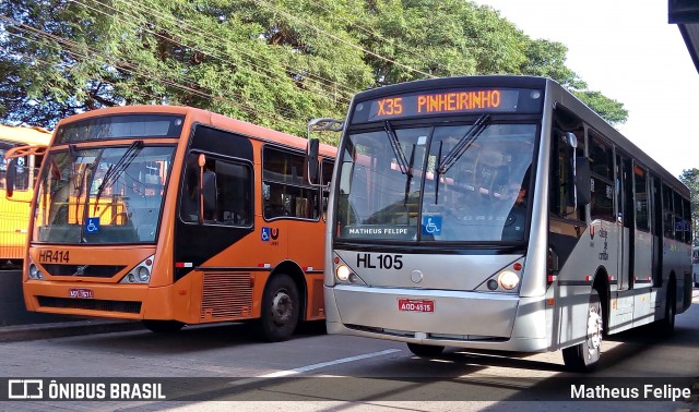 Auto Viação Redentor HL105 na cidade de Curitiba, Paraná, Brasil, por Matheus Felipe. ID da foto: 8905099.