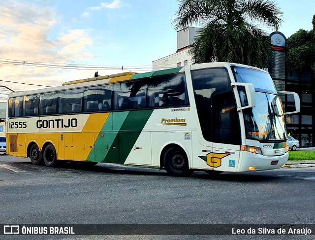 Empresa Gontijo de Transportes 12555 na cidade de Governador Valadares, Minas Gerais, Brasil, por Leo da Silva de Araújo. ID da foto: 8903570.