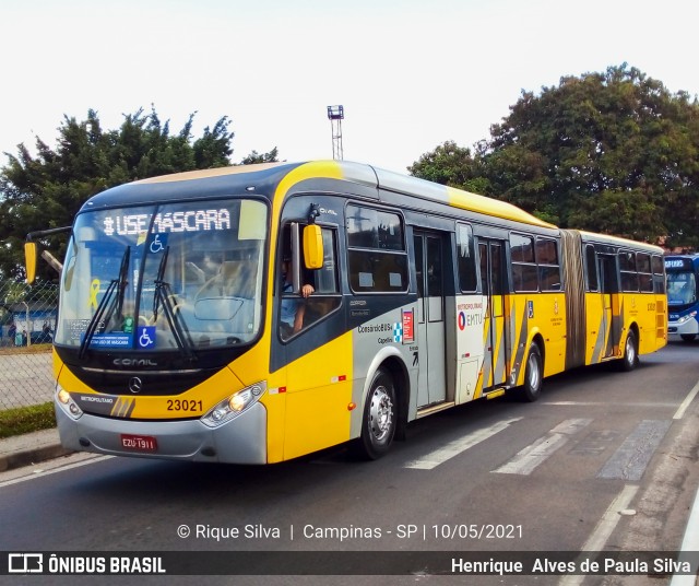 Transportes Capellini 23021 na cidade de Campinas, São Paulo, Brasil, por Henrique Alves de Paula Silva. Número da foto: #8903539.