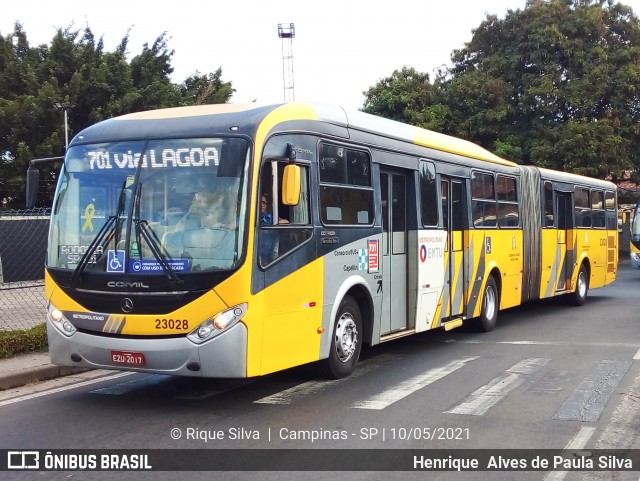 Transportes Capellini 23028 na cidade de Campinas, São Paulo, Brasil, por Henrique Alves de Paula Silva. Número da foto: #8903517.