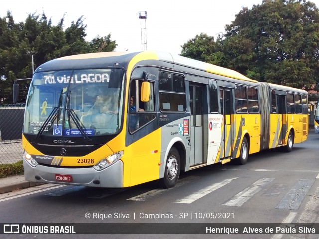 Transportes Capellini 23028 na cidade de Campinas, São Paulo, Brasil, por Henrique Alves de Paula Silva. ID da foto: 8903517.