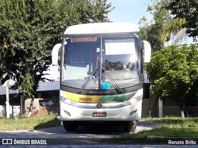 Empresa Gontijo de Transportes 18125 na cidade de Juiz de Fora, Minas Gerais, Brasil, por Renato Brito. ID da foto: 8904795.