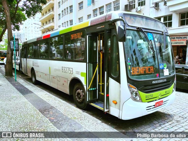 Viação Pavunense B32753 na cidade de Rio de Janeiro, Rio de Janeiro, Brasil, por Phillip Barbosa da silva. Número da foto: #8904799.