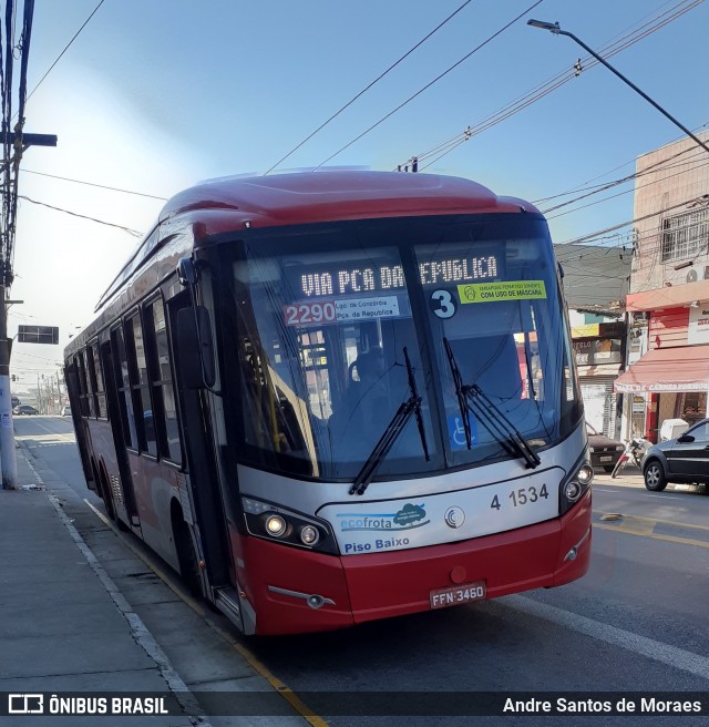 Himalaia Transportes > Ambiental Transportes Urbanos 4 1534 na cidade de São Paulo, São Paulo, Brasil, por Andre Santos de Moraes. ID da foto: 8903511.