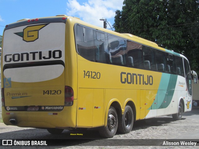 Empresa Gontijo de Transportes 14120 na cidade de Fortaleza, Ceará, Brasil, por Alisson Wesley. ID da foto: 8905051.