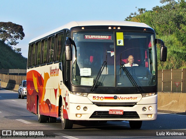 Venetur Turismo 520 na cidade de Aparecida, São Paulo, Brasil, por Luiz Krolman. Número da foto: #8907156.