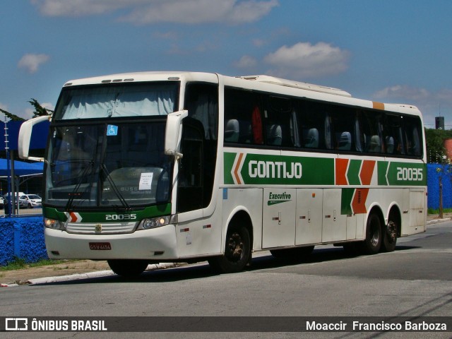 Empresa Gontijo de Transportes 20035 na cidade de São Paulo, São Paulo, Brasil, por Moaccir  Francisco Barboza. ID da foto: 8906561.