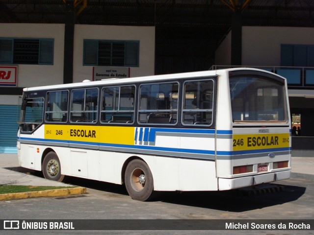 Transportes Além Paraíba 246 na cidade de Miguel Pereira, Rio de Janeiro, Brasil, por Michel Soares da Rocha. ID da foto: 8906914.