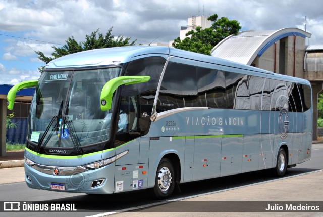 Viação Garcia 82256 na cidade de Campinas, São Paulo, Brasil, por Julio Medeiros. Número da foto: #8906023.