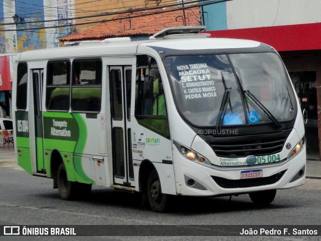 Transporte Alternativo de Teresina 05004 na cidade de Teresina, Piauí, Brasil, por João Pedro F. Santos. ID da foto: 8906044.