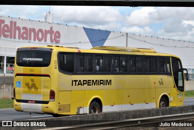 Viação Itapemirim 8533 na cidade de Sumaré, São Paulo, Brasil, por Julio Medeiros. ID da foto: 8907258.