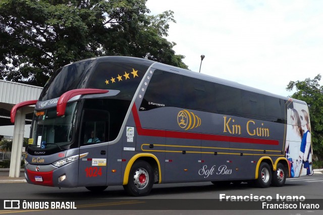 Kin-Guin Turismo e Transporte 1024 na cidade de Assis, São Paulo, Brasil, por Francisco Ivano. Número da foto: #8906002.