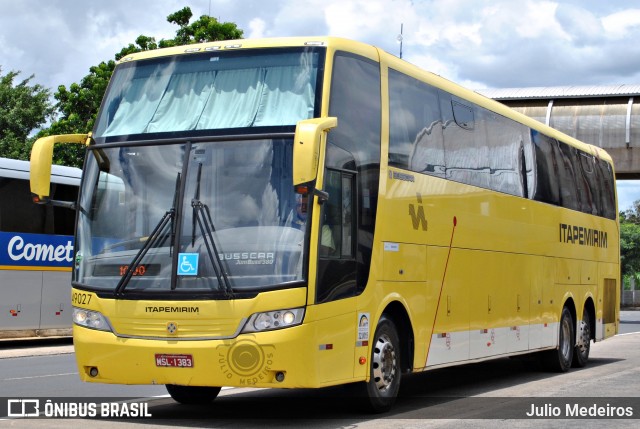 Viação Itapemirim 49027 na cidade de Campinas, São Paulo, Brasil, por Julio Medeiros. Número da foto: #8906316.