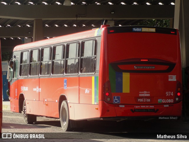 Transportadora Globo 974 na cidade de Olinda, Pernambuco, Brasil, por Matheus Silva. ID da foto: 8909075.