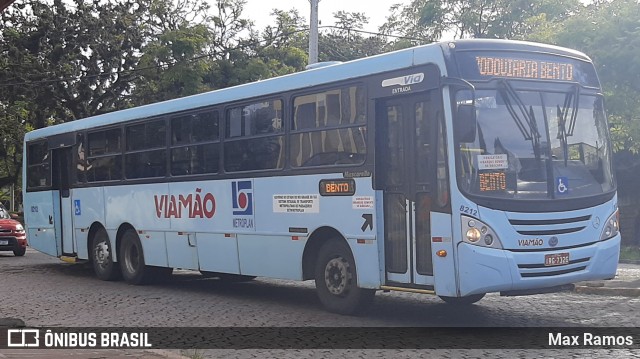 Empresa de Transporte Coletivo Viamão 8212 na cidade de Viamão, Rio Grande do Sul, Brasil, por Max Ramos. Número da foto: #8908578.