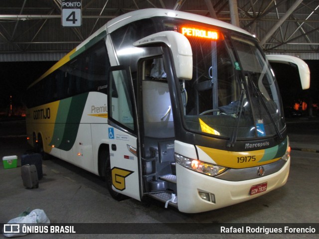 Empresa Gontijo de Transportes 19175 na cidade de Senhor do Bonfim, Bahia, Brasil, por Rafael Rodrigues Forencio. Número da foto: #8910008.