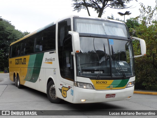Empresa Gontijo de Transportes 16010 na cidade de São Paulo, São Paulo, Brasil, por Lucas Adriano Bernardino. Número da foto: #8909684.