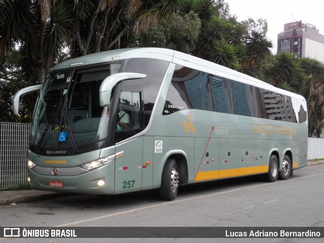 Viação Itapemirim 257 na cidade de Curitiba, Paraná, Brasil, por Lucas Adriano Bernardino. ID da foto: 8909779.