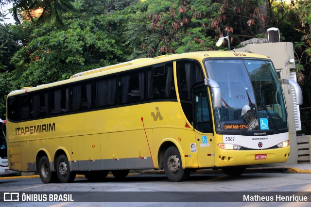 Viação Itapemirim 5069 na cidade de São Paulo, São Paulo, Brasil, por Matheus Henrique. ID da foto: 8910064.