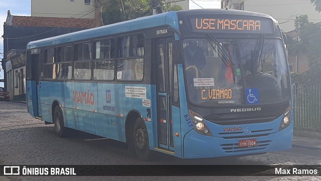 Empresa de Transporte Coletivo Viamão 8317 na cidade de Viamão, Rio Grande do Sul, Brasil, por Max Ramos. Número da foto: #8908702.
