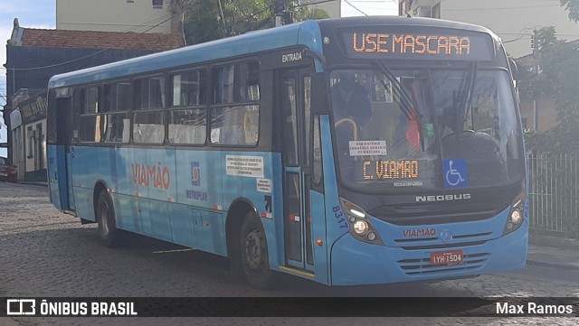 Empresa de Transporte Coletivo Viamão 8317 na cidade de Viamão, Rio Grande do Sul, Brasil, por Max Ramos. ID da foto: 8908702.